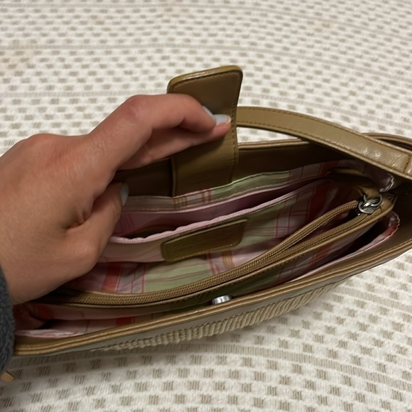 Fossil Woven with Leather Trim Bag - Picture 9 of 15